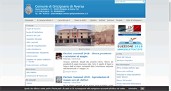 Desktop Screenshot of comunedigricignano-ce.it